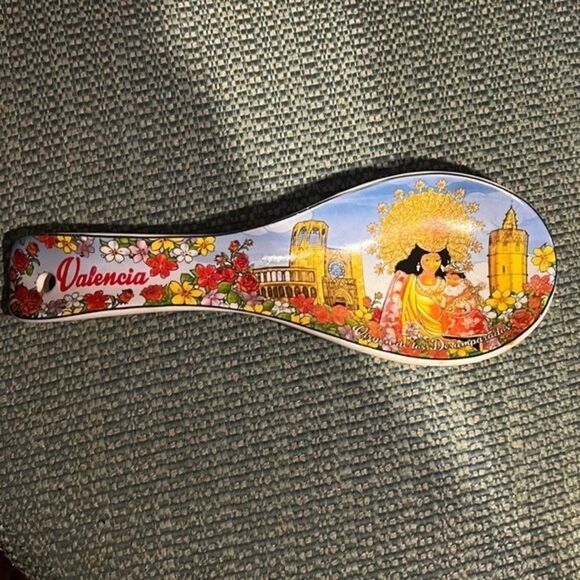 Valencia Ceramic Spoon Rest by People of Spain - Picture 1 of 7